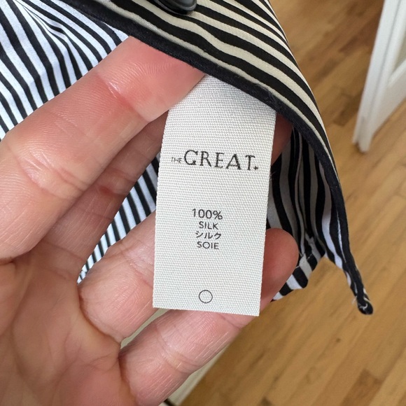 Black and White Striped Blazer - Picture 2 of 5